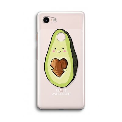Avocuddle: Google Pixel 3 Transparant Hoesje