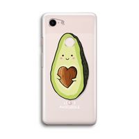 Avocuddle: Google Pixel 3 Transparant Hoesje