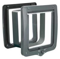 TRIXIE 4-WEG KATTENLUIK XL MET TUNNEL GRIJS