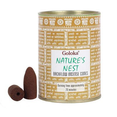 Goloka Backflow Wierook Kegels Nature&apos;s Nest