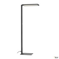 SLV Led vloerlampWorklight kantoor 195cm zwart - 1005390