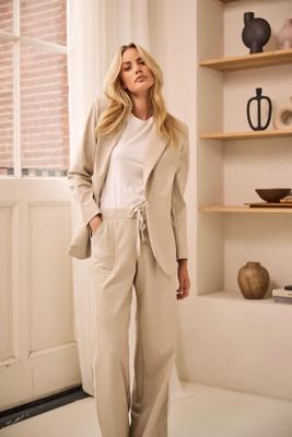 Helena Hart Broek Nova Lano Tape 7702 Broek Sand