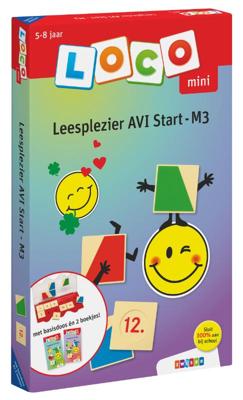 Loco mini pakket Leesplezier AVI Start - M3 (Paperback)