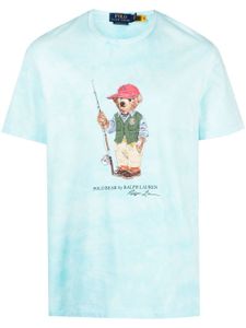 Polo Ralph Lauren t-shirt en coton à logo imprimé - Bleu