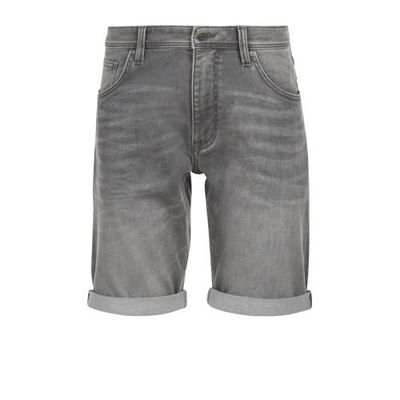 Q/S designed by regular fit jeans short grijs Q/S designed by regular fit jeans short grijs