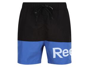 Reebok Heren zwembroek (Zwart/blauw, M)