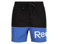Reebok Heren zwembroek (Zwart/blauw, M)