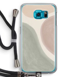 Geo #6: Samsung Galaxy S6 Transparant Hoesje met koord