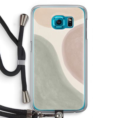 Geo #6: Samsung Galaxy S6 Transparant Hoesje met koord