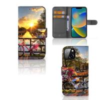 Apple iPhone 14 | Flip Cover | Amsterdamse Grachten Apple iPhone 14 | Flip Cover | Amsterdamse Grachten