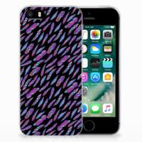 Apple iPhone SE | 5S | TPU bumper | Feathers Color