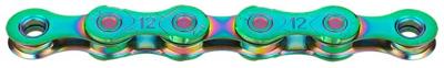 Sram Ketting kmc x12 waxed 126 schakels - aurora green