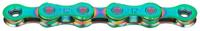 Sram Ketting kmc x12 waxed 126 schakels - aurora green Sram Ketting kmc x12 waxed 126 schakels - aurora green