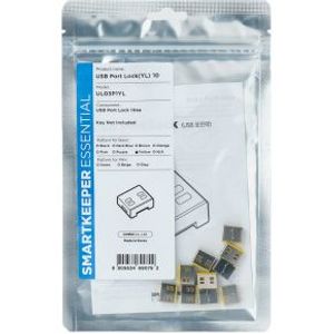 Smartkeeper UL03P1YL poortblokker USB Type-A Geel 1 stuk(s)