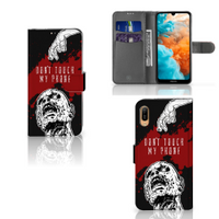 Huawei Y6 (2019) Portemonnee Hoesje Zombie Blood - thumbnail