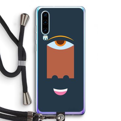 Mono M: Huawei P30 Transparant Hoesje met koord