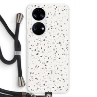 Terrazzo N°14: Huawei P50 Transparant Hoesje met koord