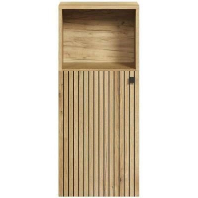 Badkameropbergruimte - Eiken decor - L40 x H95 x D31cm - PURE BLISS