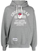 CHOCOOLATE hoodie en coton à logo brodé - Gris - thumbnail