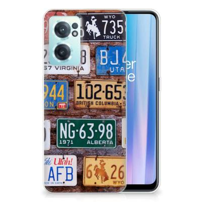 OnePlus Nord CE 2 5G | Siliconen hoesje | met foto Kentekenplaten