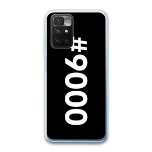 #9000: Xiaomi Redmi 10 Transparant Hoesje