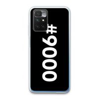 #9000: Xiaomi Redmi 10 Transparant Hoesje