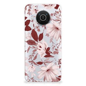 Hoesje maken Nokia X10 | X20 Watercolor Flowers