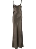 VOZ robe-nuisette longue - Marron