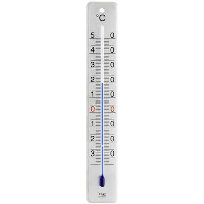 TFA binnen/buiten thermometer RVS 28cm