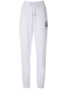 Armani Exchange pantalon de jogging à logo - Blanc