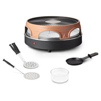 Emerio PO-113255.4 3-IN-1 Pizzarette Pizzamaker Zwart