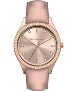 Horlogeband Michael Kors MK2657 Leder Roze 20mm