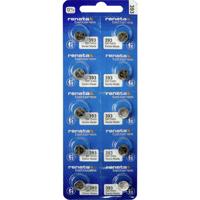 Renata Knoopcel 393 1.55 V 10 stuk(s) 80 mAh Zilveroxide 393 MP CE RENATA