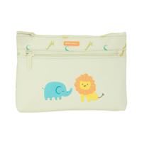 Schoolpennenzak Safta Selva Jungle Beige 23 x 16 x 3 cm