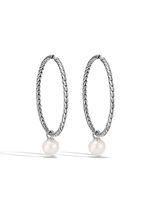 John Hardy boucles d'oreilles Transformable en argent sterling