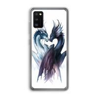 Yin Yang Dragons: Samsung Galaxy A41 Transparant Hoesje Yin Yang Dragons: Samsung Galaxy A41 Transparant Hoesje