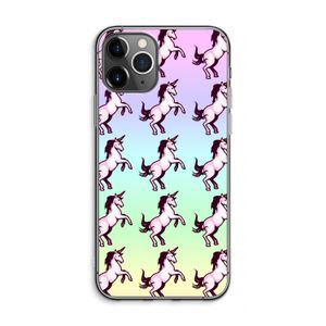 Musketon Unicorn: iPhone 11 Pro Max Transparant Hoesje