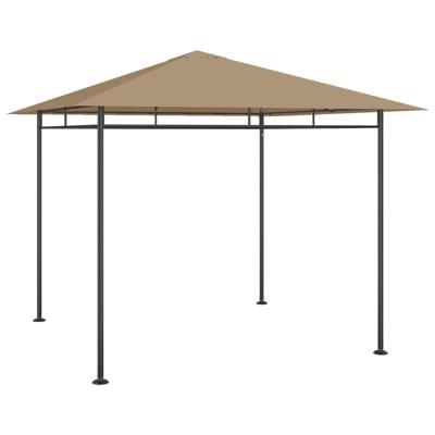 Prieel 180 g/m 3x3x2,7 m taupe