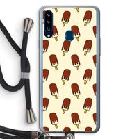 Yummy: Samsung Galaxy A20s Transparant Hoesje met koord