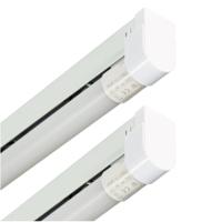 2 PACK - LED's Light LED licht balk 60 cm voor binnen - Armatuur inclusief LED TL buis - 1000 lm