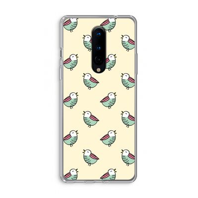 Vogeltjes: OnePlus 8 Transparant Hoesje