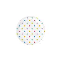 Paperdreams bordjes - Party dots 6st