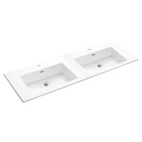 Differnz Industrial wastafel | wit | 140 x 46 cm