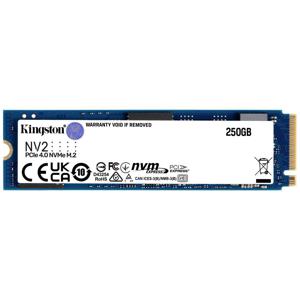 Kingston NV2 250 GB NVMe/PCIe M.2 SSD 2280 harde schijf PCIe NVMe 4.0 x4 Retail SNV2S/250G