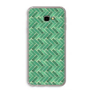 Moroccan tiles 2: Samsung Galaxy J4 Plus Transparant Hoesje