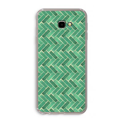 Moroccan tiles 2: Samsung Galaxy J4 Plus Transparant Hoesje