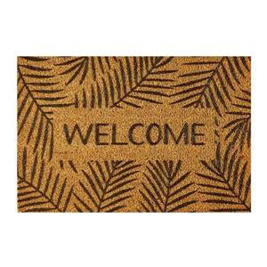 MD Entree - Deurmat - Kokosmat - Finesse - Leaves Welcome - 40 x 60 cm