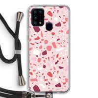 Terrazzo N°15: Samsung Galaxy M31 Transparant Hoesje met koord