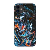 Black Unicorn: Volledig geprint iPhone 11 Hoesje