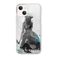 I will not feel a thing: iPhone 13 Transparant Hoesje